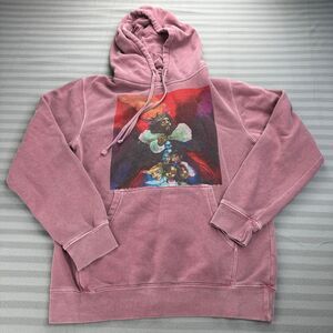 J Cole Hoodie Mens Small Purple Choose Wisely Concert Rap Distressed Dreamville